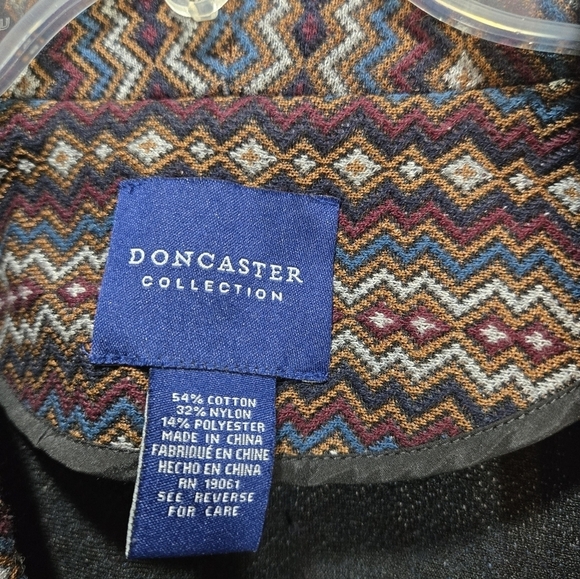 Doncaster Cardigan Button Front Belt Pockets 12 - Picture 4 of 10